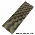 Carbon Fiber with Gold Thread